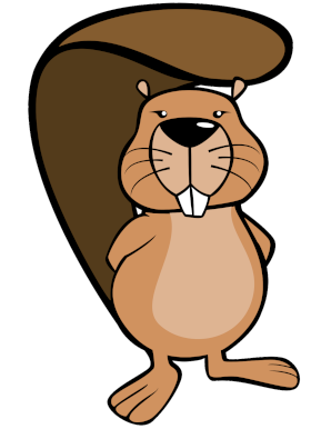 Logo des Biber-Wettbewerbs