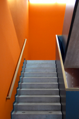 Renoviertes Treppenhaus