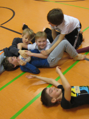 Bewegung und Gerangel