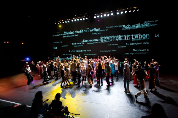 Auff&uuml;hrung in der Muffathalle